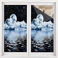 Algopix Similar Product 14 - Sou VIGG Moon Privacy Home Bathroom Art