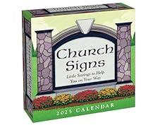 Algopix Similar Product 13 - Church Signs 2025 DaytoDay Calendar