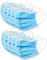 Algopix Similar Product 14 - 10pcsPack Blue Disposable Face Masks