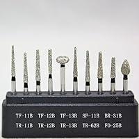Algopix Similar Product 16 - 10pcs Diamond Burs FG Diamond Burs by