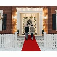 Algopix Similar Product 11 - EZLucky Red Carpet Runner for Party