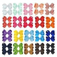 Algopix Similar Product 7 - Baby Girls Hair Bows Clips Boutique