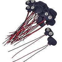Algopix Similar Product 1 - Pangda 20 Pack 9V Battery Clip Connector
