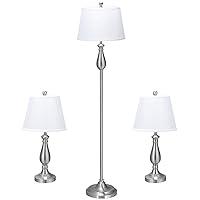 Algopix Similar Product 14 - Tangkula 3 Pack Lamp Set Vintage Style