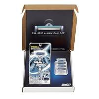 Algopix Similar Product 5 - Gillette Mach3 Turbo Bundle With 5
