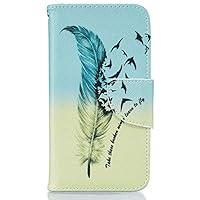 Algopix Similar Product 16 - WiseSwim Leather Flip Case Fit for