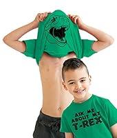 Algopix Similar Product 16 - Youth Ask Me About My Trex T Shirt