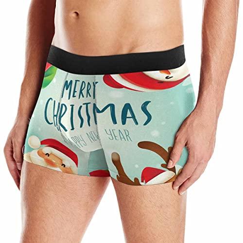 Separatec Men's Underwear Bamboo Rayon Boxers Breathable Cool Dual Pouch  Bulge Enhancing Briefs Printing 2 Pack : : Fashion