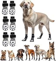 Algopix Similar Product 17 - Non Slip Dog Socks for Hardwood Floors