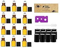 Algopix Similar Product 17 - Premium Vials12pcs Amber 3 ml Glass