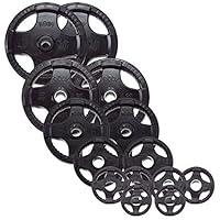 Algopix Similar Product 17 - Body Solid Rubber Grip Olympic Weight