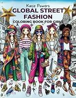 Algopix Similar Product 11 - Global Street Fashion Coloring Book for