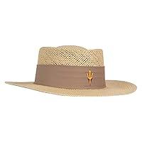 Algopix Similar Product 17 - Generic LSU Ahead Gambler Straw Hat 