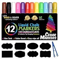 Algopix Similar Product 13 - Cedar Markers Liquid Chalk Markers 3
