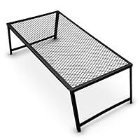 Algopix Similar Product 2 - Heavy Duty Steel Mesh Over Fire Camping