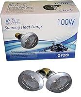 Algopix Similar Product 8 - Blue Spotted Sunning Heat Lamp 100 Watt