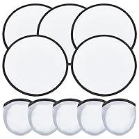 Algopix Similar Product 16 - BENECREAT 5 Pcs White Foldable Flying