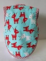 Algopix Similar Product 20 - Baby Bib Bapron Reindeer Christmas Fits