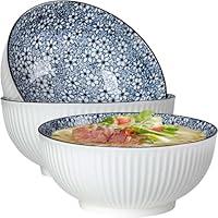 Algopix Similar Product 7 - QINLANG 60 oz Large Soup Bowl Pho