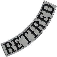 Algopix Similar Product 5 - Retired Reflective Embroidered