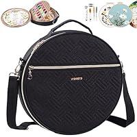 Algopix Similar Product 6 - MYBAGZING  Round Embroidery BagEmpty