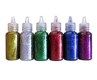 Algopix Similar Product 2 - BAZIC 6 Color Glitter Glue Set 20