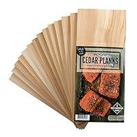Algopix Similar Product 18 - 12 Cedar Grilling Planks for Salmon and