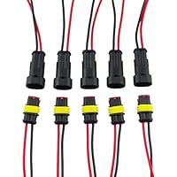 Algopix Similar Product 11 - ZYTC 2 Pin Way Car Waterproof Wire