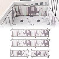 Baby Products Online - 6pcs Baby Bed Bumper Cute Animal Star Pattern Crib  Bumper Crib Forcator For Newborn Baby Bedding Set Soft Pillow Cushion -  Kideno