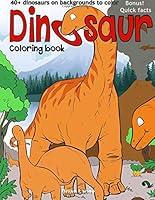 Algopix Similar Product 20 - Dinosaur coloring book 40dinosaurs on