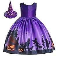 Algopix Similar Product 8 - HIHCBF Girls Halloween Witch Costume