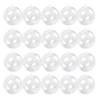 Algopix Similar Product 2 - Kingrol 20 Pack 4Inch Clear Plastic