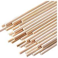Algopix Similar Product 7 - HOPELF 25PCS Dowel Rods Wood Sticks