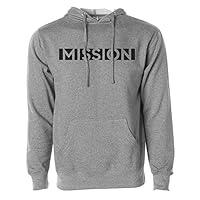 Algopix Similar Product 4 - Mission Mens Pullover Fleece Hoodie
