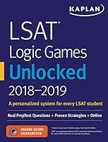 Algopix Similar Product 13 - LSAT Logic Games Unlocked 20182019