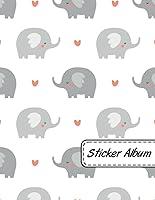 Algopix Similar Product 6 - Sticker Album Elephant Sticker Album