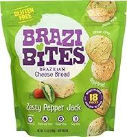 Algopix Similar Product 1 - BRAZI BITES BREAD CHEESE PEPPER JACK