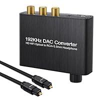 Algopix Similar Product 4 - AUTOUTLET 192kHz DAC Converter Digital