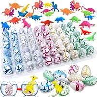 Algopix Similar Product 12 - iGeeKid 60 Pack Dinosaur Eggs Hatching