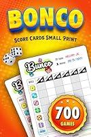 Algopix Similar Product 20 - Bonco Score Cards Small Print 124