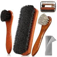 Algopix Similar Product 7 - Pylevemv 4Pcs Shoe Brush Premium Horse