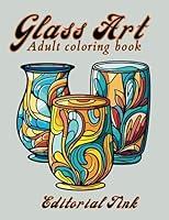 Algopix Similar Product 3 - Coloring Book the Art of Glass