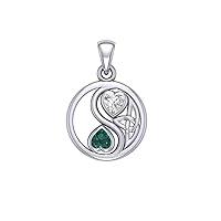 Algopix Similar Product 7 - Peter Stone Celtic Yin Yang Hearts 925