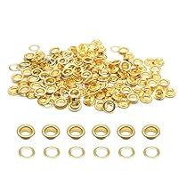 Algopix Similar Product 2 - Biaungdo 14 Eyelets Gold Grommets