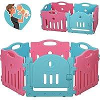 Algopix Similar Product 2 - Adjustable Baby Playpen 6 Panel Playard