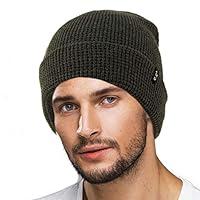 Algopix Similar Product 20 - Mens Winter Classic Soft Knit Stretchy