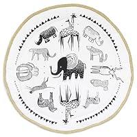 Algopix Similar Product 19 - Wee Gallery Safari Play Mat for Babies