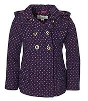 Algopix Similar Product 18 - Cremson Girls Wool Blend Hooded Ruffle