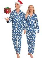 Algopix Similar Product 4 - SWOMOG Couples Christmas Pajamas Set