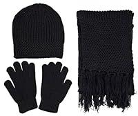 Algopix Similar Product 17 - Men  Womens 3 Piece Knit Winter Set 
